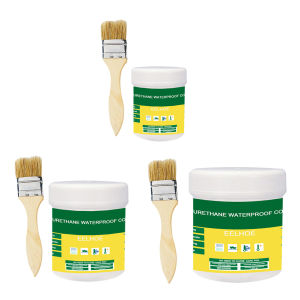 30/100/300g Toilet Anti-Leak Glue Waterproof Coat Innovative Sealer with Brush Invisible Paste Sealant for Roof Bathroom