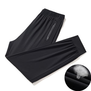 Boys Ice Silk Trousers Summer New Arrival Childrens Quick-Drying Track Pants Loose Breathable Kids Anti-Mosquito Air Conditioning Pants Thin