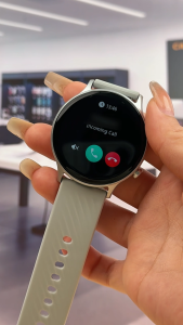 Morein Plus Neo R1 Smartwatch 1.39 Layar Sentuh Jam Tangan Pria Tahan Air IP68 Panggilan Bluetooth Asisten Suara AI Monitor Detak Jantung Tidur