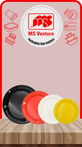 {MSV-WS} Quality Plastic Plates 9-10 inch Microwavable in Assorted Colours BPA Free Durable Reusable MS 230P MS 260P