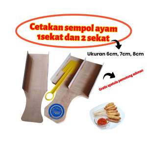 Cetakan Sempol Ayam dari kayu 678cm cocok untuk jualan