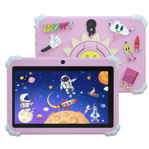 BDF | 2026 New 7 Inch Cartoon Pattern Kids Tablet Quad Core 4GB RAM 64GB ROM Learning Education Games Tablets 4000mAh Android 13.0