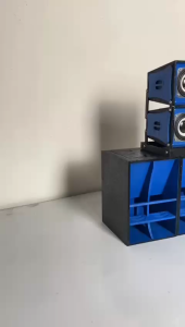 Box Speaker Miniatur F1 3 INCH Biru