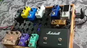 AMUZIK LEF333 Guitar Compressor Pedal Digital Comp Effect Pedals For Electric Guitar Classic Studio Grade Compressor True Bypass