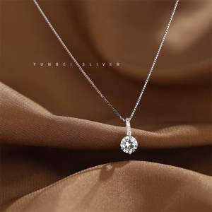 (Bebas beli 2 dapat bonus) H-Girl888 COD K39 Kalung Zircon pesta Titanium wanita Korea original elegan