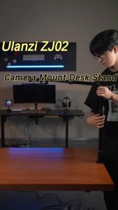 Ulanzi ZJ02 Camera Mount Desk Stand with Holding Arm for Camera & Smartphone