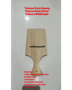Talenan Kayu Wooden Cutting Board Kayu Pinus