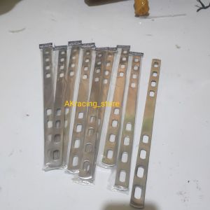 Breket Plat Bolong Breket Serbaguna Panjang 40cm Tebel 4mm Lebar 2cm Croom