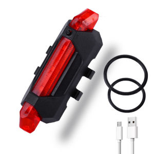 Đèn Hậu Xe Đạp LED Độ Sáng Cao Sạc USB Chống Nước Đèn Cảnh Báo An Toàn Khi Đạp Xe Dành Cho Xe Đạp Địa Hình Và Xe Đạp Đường Trường