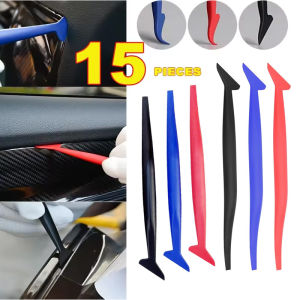 Car Micro Squeegee Curves Slot Tint Tool Set Car Stickers Wrap Vinyl Tools Auto Wrapping Film Installing Scraper Gasket Squeegee
