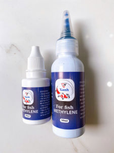 Xanh Methylene Xử Lý Nấm Thối Vây Lở Loét Ký Sinh Trùng Khử Nitrit Cho Hồ Cá Cảnh Hồ Thủy Sinh