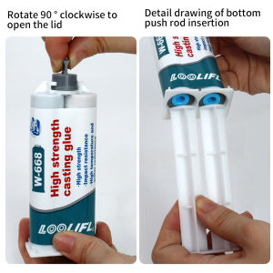 Epoxy Resin AB Glue Waterproof Instant Fast Adhesive Repair Strong Super Liquid Glue For Wood Plastic Metal Glue Welding