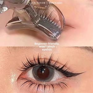 LuckFavor | Natural Curl Lasting Shaping Beginner Eyelash Curler Wide Angle