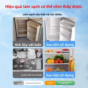 MONLEYTA | Pha lê rửa tủ lạnh loại bỏ mùi nấm mốc và mùi hôi Pha lê rửa vết bẩn và vết nấm chính thức của cửa hàng đại lý