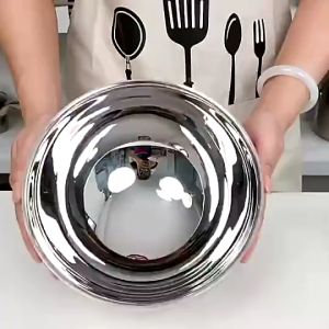 Bát Tô Inox 18/10 2 Lớp Cách Nhiệt Julia Child Size 12 - 20cm Trộn Bột Đựng Thực Phẩm An Toàn