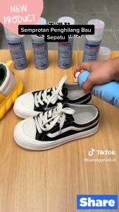 Spray Penghilang Bau Sepatu Semprotan Sepatu Parfum Sepatu Pegharum Sepatu