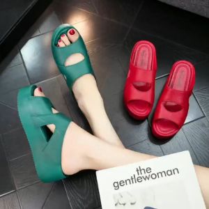 Diana Rose - Sandal Wedges Wanita Selop Jelly 2951 - Sandal Selop Korean Style kekinian
