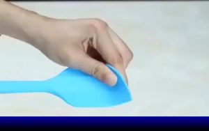 AR SPATULA SILICON POLESAN KUE TAHAN PANAS / ALAT ADUK ADONAN KUE ANTI LENGKET