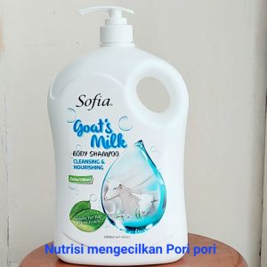 Anju1234 Sabun Mandi Cair Body Shampoo Goat milk lavender Rose Royaljelly Edisi baru 2 Lt