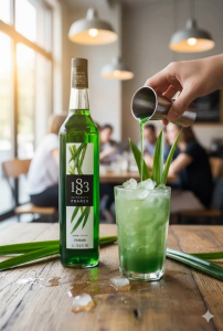 1883 MAISON Routin Pandan Syrup 1L - Premium French Flavor Syrup