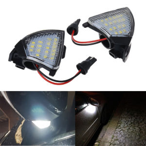 Universal LED Rearview Mirror Lights for Volkswagen Golf 5 R32 R36 Old B6 Modification Welcome Parking Sensor Lights