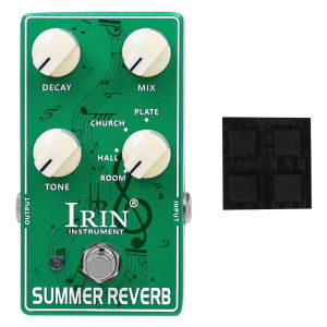 IRIN | IRIN XS-05 Summer Reverb & XS-06 Winter Delay Effect Pedals Với Miếng Đệm Chống Trượt Phụ Kiện Nhạc Cụ Guitar Effects