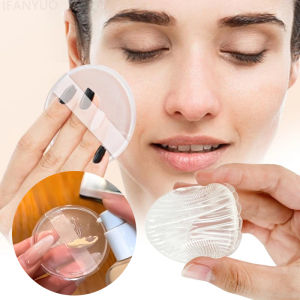 Mút Bông Silicon Mềm Dạng Gel Dùng Cho Kem Nền Kem BB Trong Suốt Không Gây Bám Bẩn Dụng Cụ Trang Điểm Kích Thước 5.5cm