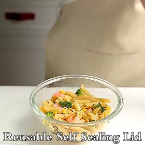 Silicone Microwave Bowl Cover Anti Overflow Sealing Pot Lid Refrige Microwave Oven Heating Cover