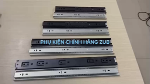 Ray Bi Trượt ZUB Bản Rộng 45mm (3bi) Kích Thước 300mm-500mm (giá 1 cặp)