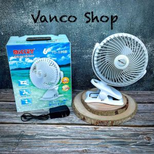 Quạt kẹp Mickey chính hãng lồng 20cm. Siêu khoẻ siêu bền. Quạt tích điện mickey !