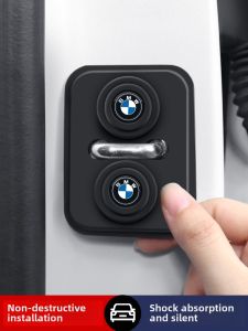 Applicable to BMW 5 Series 1 Series 7 Series X3x1x5ix3 Car Door Lock Cover Door Lock Shock Absorber Protective Cover Change Decoration