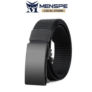 MENSPE เข็มขัดผู้ชายเข็มขัดไนล่อนกลางแจ้งหัวเข็มขัดอัตโนมัติเรียบง่ายเข็มขัดแฟชั่นผู้ชายเข็มขัดเอวลำลองเข็มขัดทำงานเข็มขัดกางเกงยีนส์เข็มขัดไนลอนเอวที่ดีสำหรับผู้ชาย