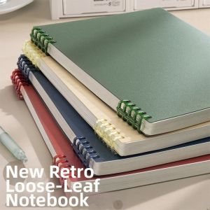 MANDAIYANGGUANG | Comfortable Detachable Thick Notebook for Students with Lined Ring Binder and Loose Leaf Paper