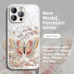 LINGZHICAI | Protective Anti-Shock Full-Cover Lens Case for iPhone 17 16 Pro 15 Pro Max 14 Plus 13 12 XR 11