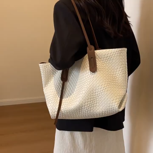 【 Hot 】 Vintage Hand-woven Bag Female Knitting Brand With Crossbody Bag High-end Banquet Handbag