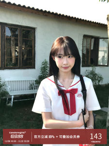 Summer Navy Collar Set Womens Japanese Style Half Skirt Two-Piece Suit Fashionable Student Uniform Work Outfit CanstoreGirls