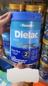 (HSD T1-2027) (Mẫu Mới) Sữa Bột Dielac Grow Plus 2+ HT 850g Sữa Non (Cho Trẻ Từ 2 - 10 Tuổi).