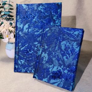 Heben Original Blue Fabric Art Notebook A5 Size Diary Journal for Girls Bound Style Lock Stitch Cover Material Cloth