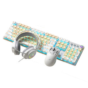 Aula | Hot Swappable Stylish Mechanical Keyboard Bluetooth 3-mode