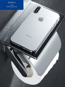 Solid Copper Toilet Paper Holder No Drilling Required Bathroom High End Roll Paper Towel Rack Wall Mounted Toilet Paper Holder