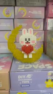 [Voucher 10k](Giá tốt)Có đèn sáng nhiều mẫu - Mô hình lắp ráp 3d mini Đồ chơi lắp ghép xếp hình nhiều mẫu động vật phi hành gia