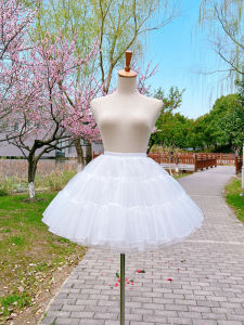 Phong Cách Lolita Váy Bộ Tăng Cường Bốn Lớp 40cm Không Xương Mềm Vải Tuyn Đa Năng Hàng Ngày Underne3> Đám Cưới Đầm Phụ Kiện