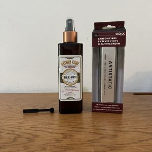 ชุดทำความสะอาดแผ่นเสียงและหัวเข็ม (1เซท3ชิ้น)