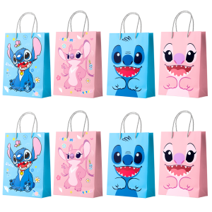Stitch Party ของขวัญ Bags-16pcs Stitch Party Favor กระเป๋า/Stitch Party ของขวัญรักษากระเป๋า/Stitch Goodie กระเป๋าสําหรับ Stitch Party ตกแต่ง