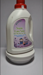 Nước lau sàn khử mùi hôi Chó Mèo Biopro Hương Lavender chai 1.2L Giúp Sàn sạch bóng Khử mùi hôi Diệt khuẩn nhanh chóng