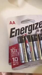 Energizer Battery AA/AAA Alkaline Baterry 4pcs 1.5V Max