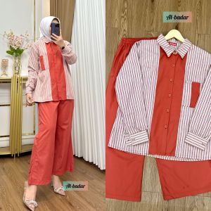 setcel katun haruka salur mix  poplin