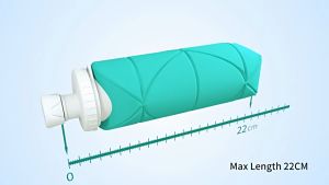 Collapsible Bottles Leakproof Valve Reusable BPA Free Silicone Foldable Travel Water Bottle Gym Camping Hiking Travel Sports Lightweight 600ml