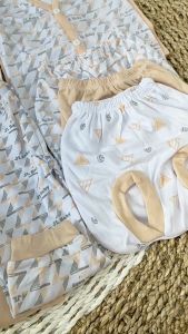 18 Pcs Paket Lahiran Lengkap Baju Bayi Celana Bayi Baru Lahir Baby NewBorn Gift Set seri Coksu-Juragan Lebak