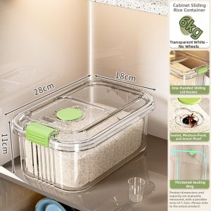 MEIZHUFU | Antibacterial Airtight Rice Storage Container